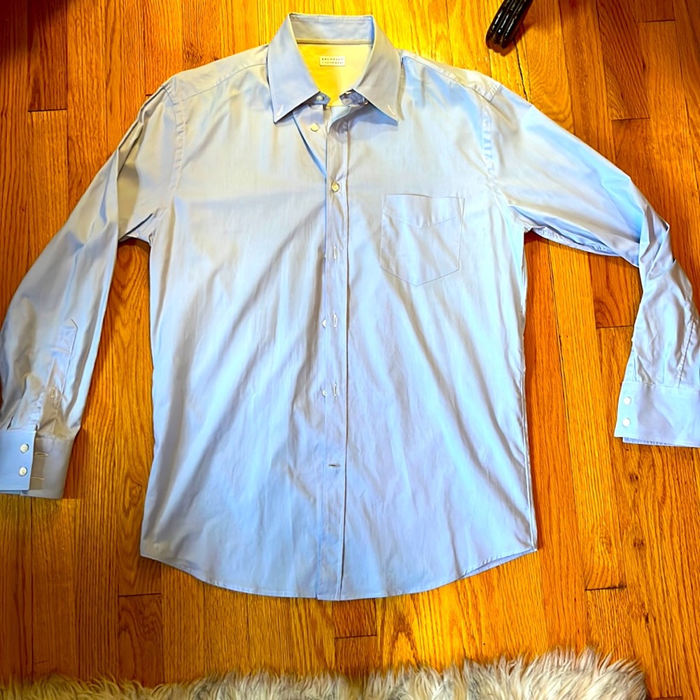 Brunello Cucinelli Men’s Oxford Shirt